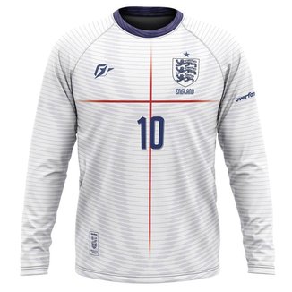 Camiseta Manga Longa Filtro UV Inglaterra Retrô