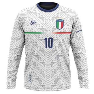 Camiseta Manga Longa Filtro UV Itália Retrô Renascimento