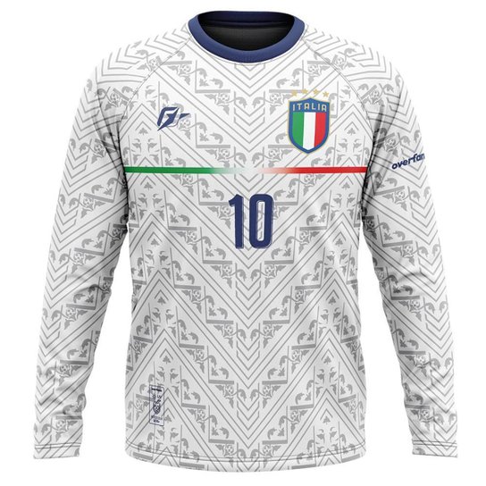 Camiseta Manga Longa Filtro UV Itália Retrô Renascimento