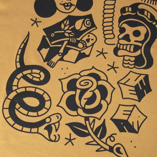 Camiseta Manga Longa New Era Collab Muretz Masculino