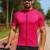 Camiseta Masculina Ciclismo MTB Manga Curta Dry Performance Lisa Bike - Pink