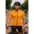 Camiseta Masculina Ciclismo MTB Manga Curta Dry Performance Lisa Bike - Laranja