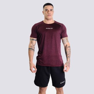 Camiseta Masculina Dry Essential Mescla Alpha CO