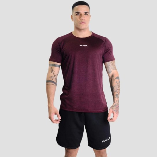 Camiseta Masculina Dry Essential Mescla Alpha CO