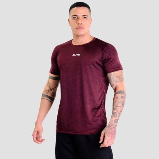 Camiseta Masculina Dry Essential Mescla Alpha CO