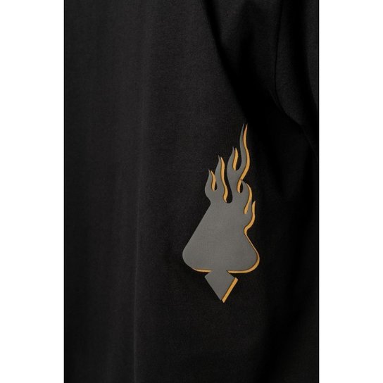 Camiseta Masculina Mcd Regular Fogo 2821