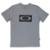 Camiseta Masculina Oakley Ellipse Organic Print Tee - Cinza
