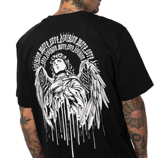 Camiseta MCD Anjo Derretendo Preta