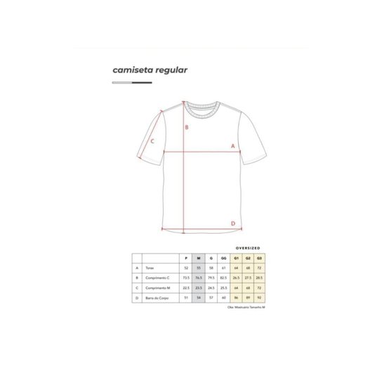 Camiseta Mcd Regular Fogo