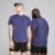 Camiseta Mesh Running Graphic Masculina - Azul