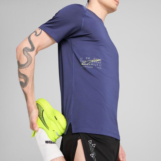 Camiseta Mesh Running Graphic Masculina