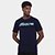 Camiseta Mizuno Big Logo Masculina - Azul+Verde