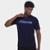 Camiseta Mizuno Big Logo Masculina - Marinho+Azul