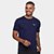 Camiseta Mizuno Focus Stamp Masculina - Azul