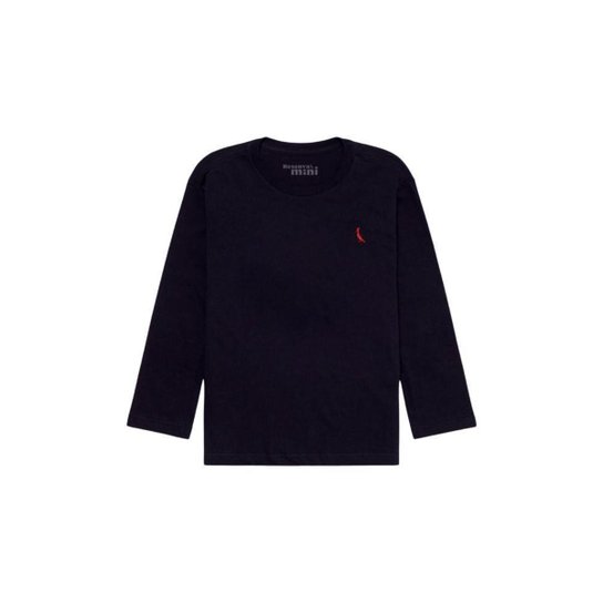 Camiseta Ml Pica Pau Bordado Brasa Reserva Mini