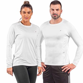 CAMISETA M/L TERMICA SKIN BASIC 04415-BR - BRANCO M