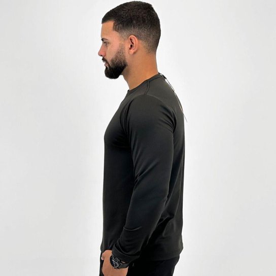 Camiseta Mormaii Básica Manga Longa Térmica Masculina