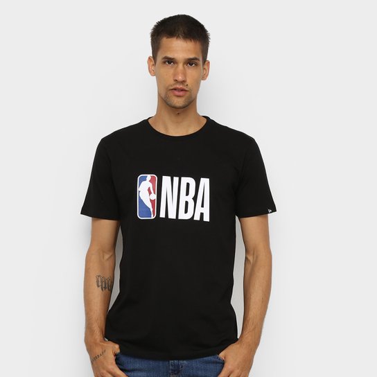 Camiseta NBA Basica Essentials Logo Masculina
