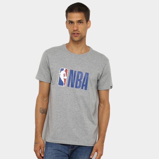 Camiseta NBA Basica Essentials Logo Masculina