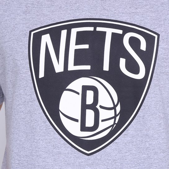 Camiseta NBA Brooklyn Nets New Era Logo Masculina