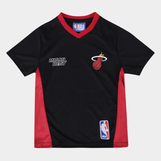 Camiseta NBA Infantil Miami Heat Modality Braziline