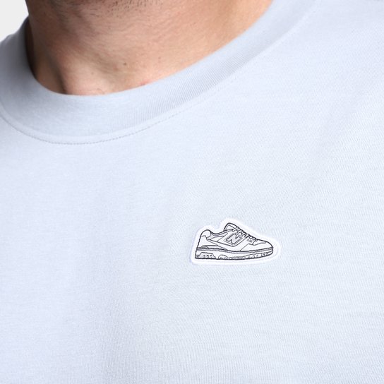Camiseta New Balance Athletics 550 Patch Masculina