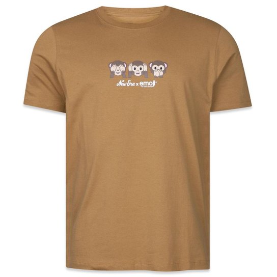 Camiseta New Era Emoj Masculino