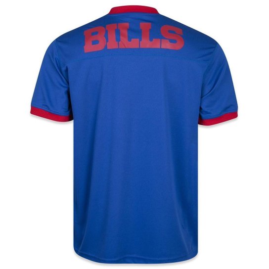 Camiseta New Era Jersey Core NFL Buffalo Bills Masculina