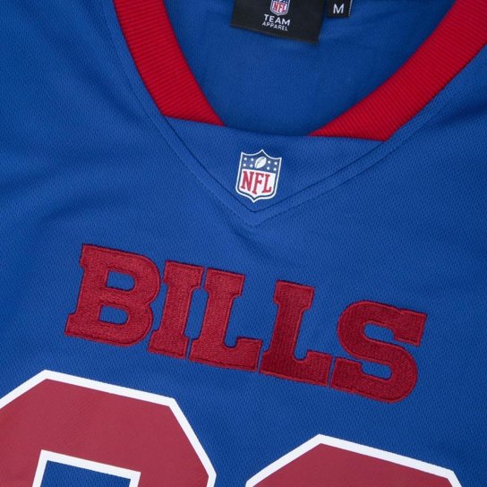 Camiseta New Era Jersey Core NFL Buffalo Bills Masculina
