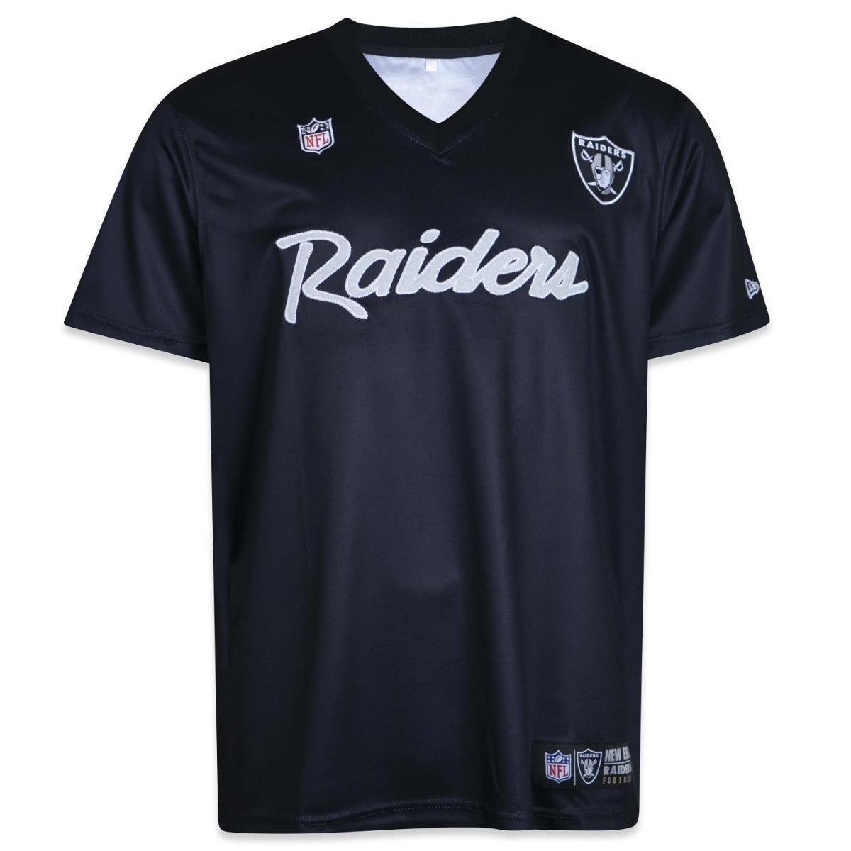 Camiseta New Era Jersey NFL Las Vegas Raiders Core Masculino