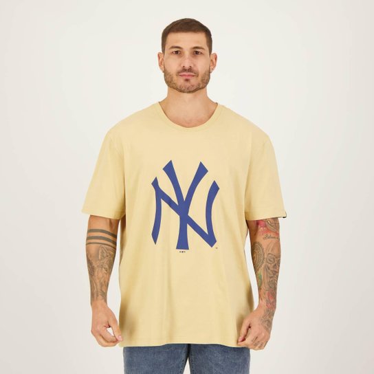 Camiseta New Era Logo Yankees Masculina