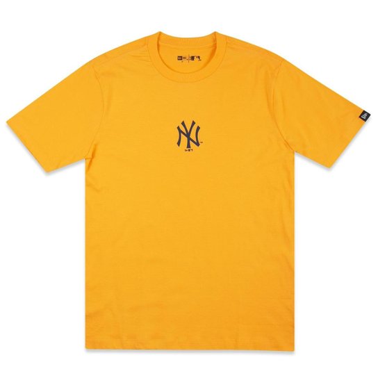 CAMISETA NEW ERA MANGA CURTA NEW YORK YANKEES LOGO FRONTAL