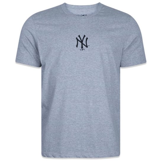 CAMISETA NEW ERA MANGA CURTA NEW YORK YANKEES LOGO FRONTAL