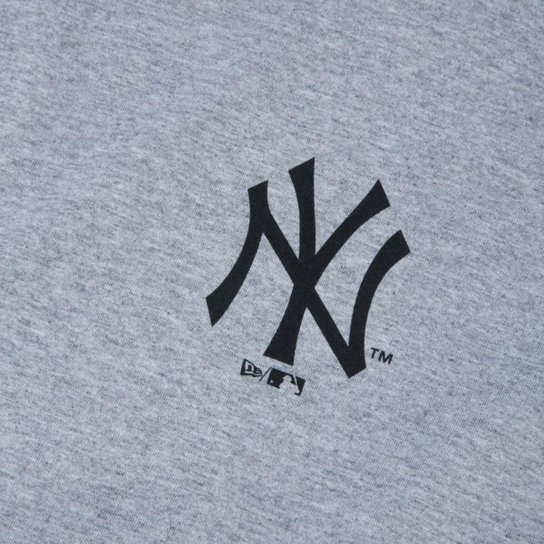 CAMISETA NEW ERA MANGA CURTA NEW YORK YANKEES LOGO FRONTAL