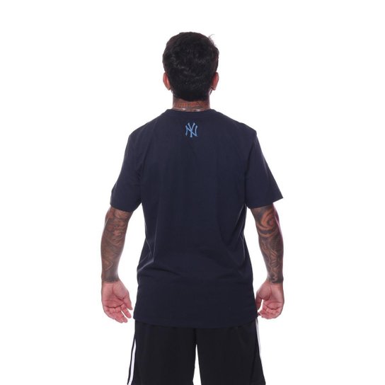 Camiseta New Era Mlb New York Yankees Logo Unissex