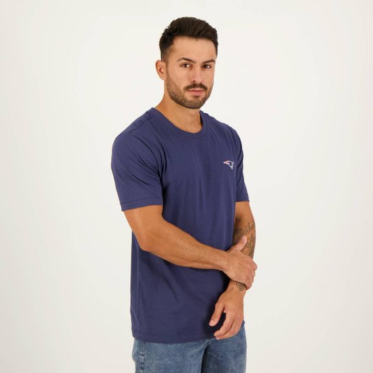 Camiseta New Era NFL New Engl And Patriots Patch Masculino
