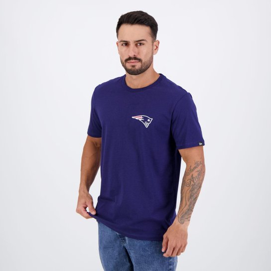 Camiseta New Era NFL New England Patriots Club House Marinho
