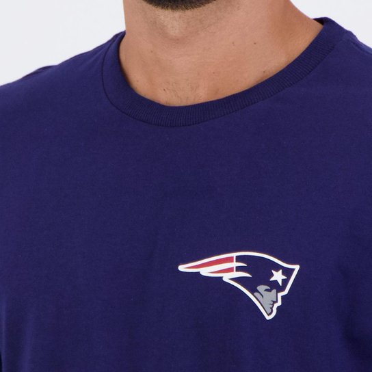 Camiseta New Era NFL New England Patriots Club House Marinho