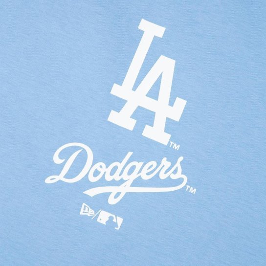Camiseta New Era Plus Size Regular Mlb Los Angeles Dodgers Masculino