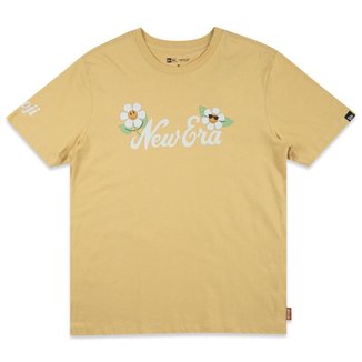 Camiseta New Era Regular Emoji Flower Masculino