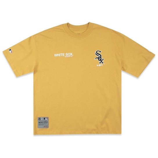 Camiseta New Era Regular Mlb Chicago Sox Institutional Style Unissex