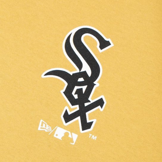 Camiseta New Era Regular Mlb Chicago Sox Institutional Style Unissex