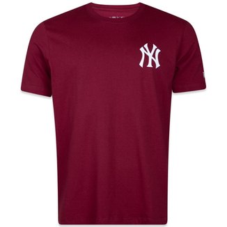 Camiseta New Era Regular Mlb New York Yankees Core Essentials Style Masculino