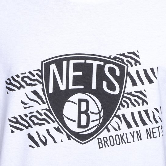 Camiseta New Era Sport Art Brooklyn Nets Masculina