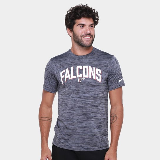 Camiseta NFL Atlanta Falcons Nike Drop 2 Dri-Fit Team Velocity Masculina