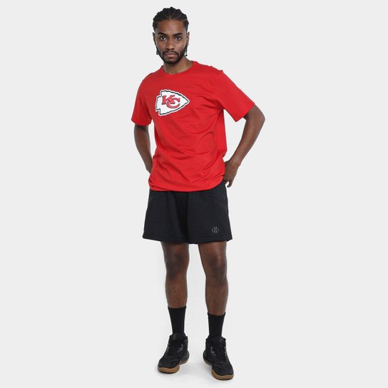 Camiseta NFL Kansas City Chiefs Logo Masculina