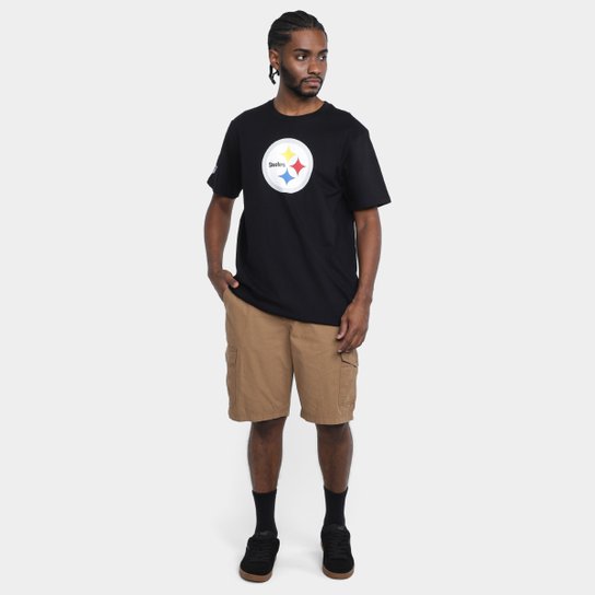 Camiseta NFL Pittsburgh Steelers Logo Masculina