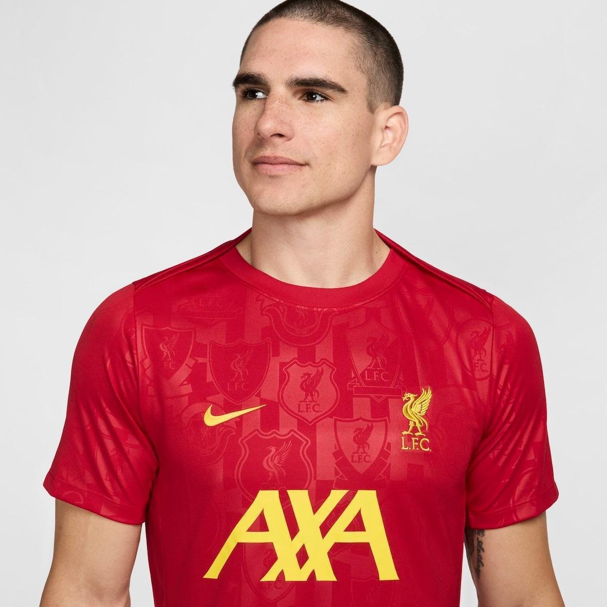 Camiseta Nike Liverpool Dri-FIT Academy Pro Masculina | Allianz