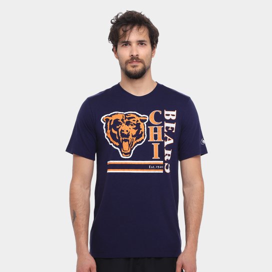 Camiseta Nike NFL Chicago Bears Triblend Masculina