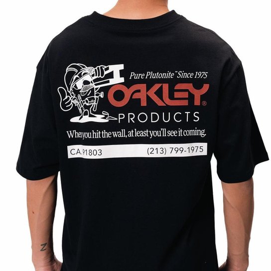 Camiseta Oakley B1B Wall WT25 Masculina